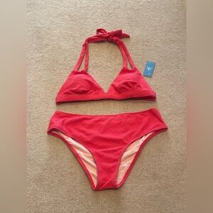 NWT Cupshe pink bikini